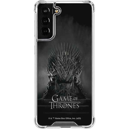 Game of Thrones: The Iron Throne Galaxy S21 FE Clear Case